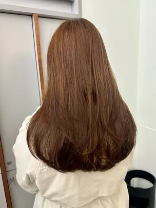 ロング レイヤーカット‎🤍 /ともえ🤎🧸のヘアスタイル