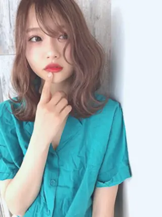 ミディアム HAIRCARE Carune所属・仙台駅前徒歩5分🎀 23時まで予約可🌸のヘアスタイル