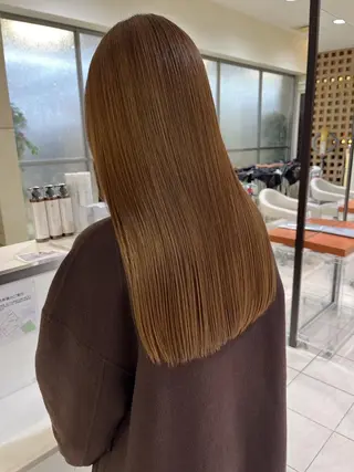 ロング 縮毛矯正特化サロン モードケイズのヘアスタイル