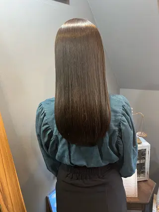 ロング カラー ＊くせ毛に特化＊ 【yun】のヘアスタイル