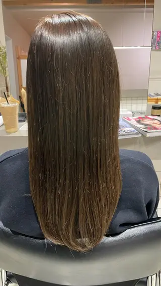 ロング カラー 郡山/透明感カラー /馬場アンドレアのヘアスタイル