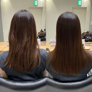 ミディアム 髪質改善ヘアケア 艶髪特化/上田のヘアスタイル