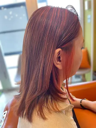 ミディアム エイジングケア特化 サーカス/育毛/スパのヘアスタイル