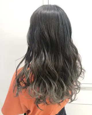 ロング カラー ケイジ✨透明感 /艶カラー✨のヘアスタイル