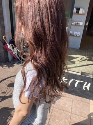 ロング カラー Nagisa. /ニュアンスパーマのヘアスタイル