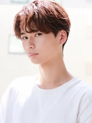 メンズ 江坂エリア最安値◎ ブリーチ*土田のヘアスタイル