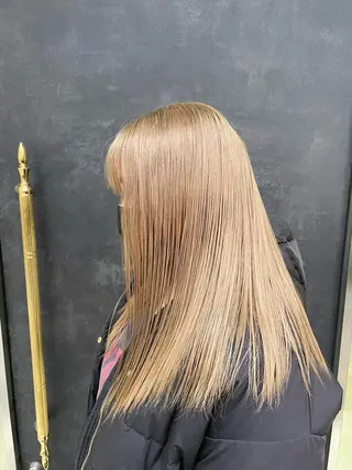 セミロング カラー メンズ特化/ メンズパーマ/ゲンのヘアスタイル