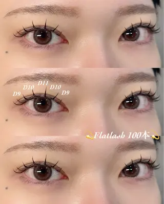 マツエク・マツパ ICON.whip所属・Aya ICON.whipのマツエク・マツパデザイン