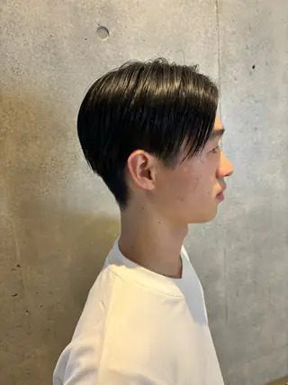 ショート メンズ 透明感カラー/ 艶髪縮毛矯正/しほのヘアスタイル