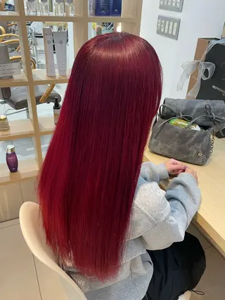 ロング ❤︎韓国レイヤー❤︎ アカリのヘアスタイル