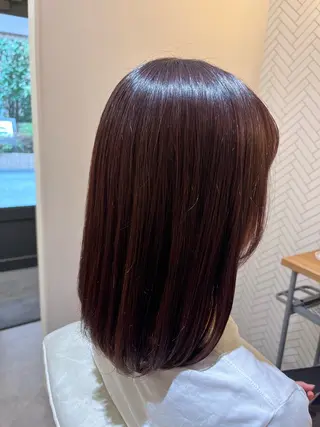 ミディアム カラー 🍏Rio🍏 Color☆*。のヘアスタイル