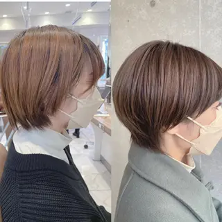 ショート レイヤー🧸ショート 🤎店長anju🪽のヘアスタイル