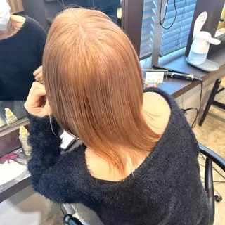 ミディアム カラー ショート/ウルフ ハイトーン/カイセイのヘアスタイル