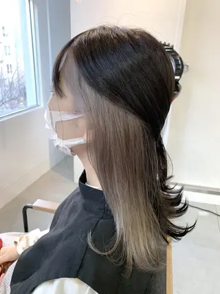 ロング カラー 船津武俊 フナツタケトシのヘアスタイル