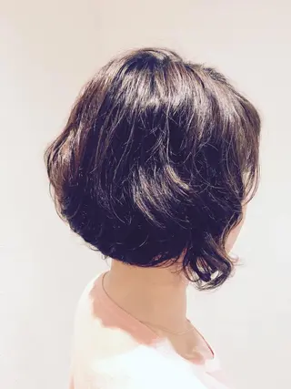 ショート 似合わせカラー✨人気 荻窪🌈川端風子のヘアスタイル