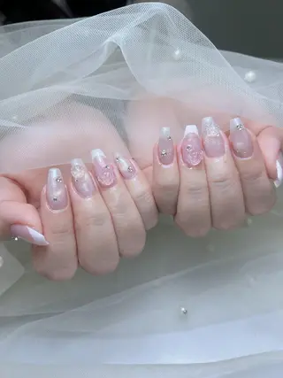 ネイル エルバイノリコ小川 パラジェル取扱店のネイルデザイン