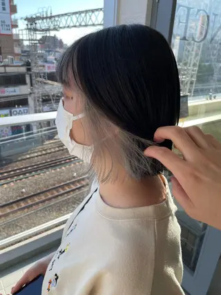 ミディアム カラー AVANCE 長尾 尚悟のヘアスタイル