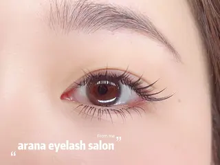 マツエク・マツパ Aranasalon 上野店２のマツエク・マツパデザイン