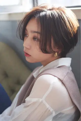 ショート 【髪質改善】 梅田　聡のヘアスタイル