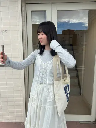 ミディアム 桑本 さと子のヘアスタイル