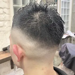 ショート メンズ メンズ/フェード/ バーバー/盛山大地のヘアスタイル