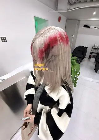 ロング 《店長》欧米風/ﾃﾞ ｻﾞｲﾝNO.1/雅のヘアスタイル