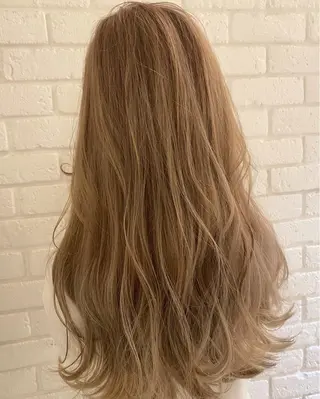 ロング カラー 杉田 健太のヘアスタイル