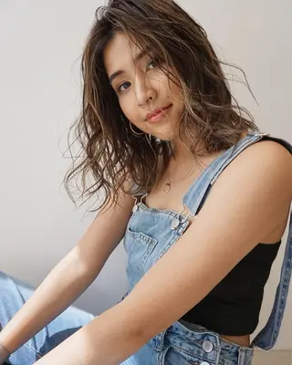 ミディアム カラー ヘアアレンジ WATARU🔥／ 外国人風ハイライトのヘアスタイル