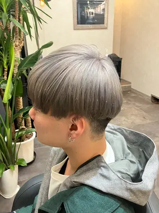 カラー メンズ 透明感カラー/ 髪質改善町田佑人のヘアスタイル