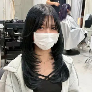 ロング カラー ‎XELM高崎‎‎‎ ‎‎🤍Kyoka‎のヘアスタイル