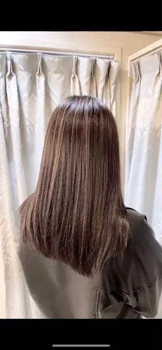 ロング カラー カラー職人 なかもと たつひろのヘアスタイル