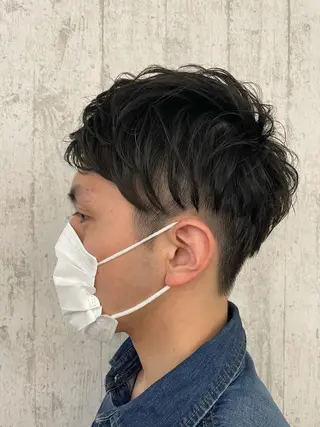 メンズ 【店長】ショート 似合わせ🦩相羽里美のヘアスタイル