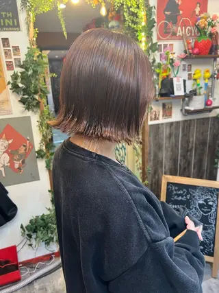 ショート カラー カラーパティシエ facce🌼ikoのヘアスタイル