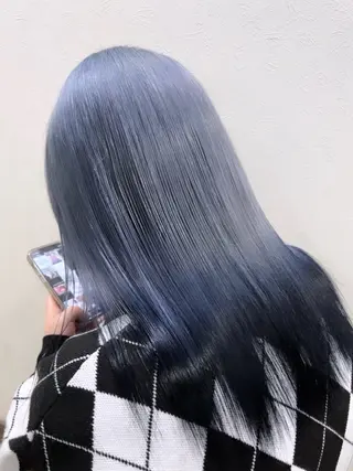 ミディアム カラー 中嶋心渚⌇透明感 カラー️🩵🎀‪のヘアスタイル