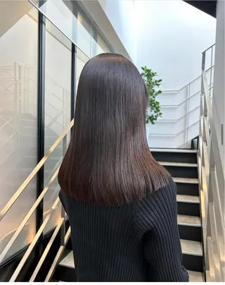 セミロング カラー パーマ ヘアアレンジ キッズ stylist 🌸 kana.のヘアスタイル