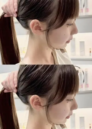 ロング カラー 韓国ヘア/レイヤー /髪質改善🦋イブキのヘアスタイル