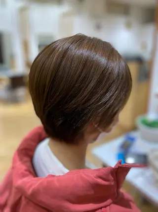 ショート カラー 堀 大輔のヘアスタイル