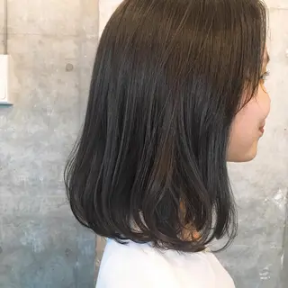 ミディアム HARU /stylistのヘアスタイル