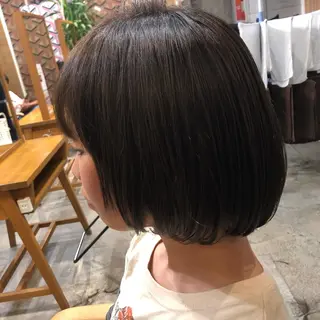 ミディアム 似合わせ🩵悩んだら 💭KAE 🫟のヘアスタイル