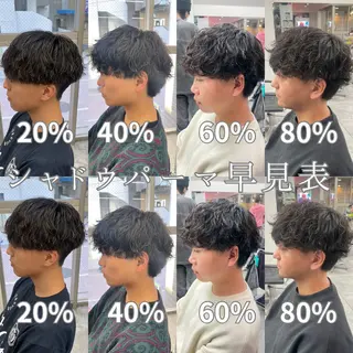 パーマ メンズ 町田エリアＮｏ．１/ パーマ特化/太田京希のヘアスタイル