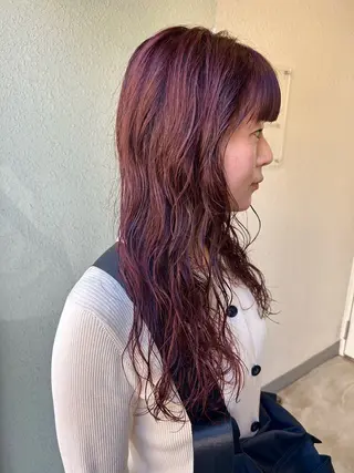 ロング 薄暮 マツイ レンのヘアスタイル