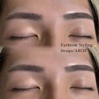 メンズ アイブロウ H eyelash⠀ Yuna 𓆉‎⋆˙のマツエク・マツパデザイン
