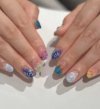 ネイル 金子 萌果のネイルデザイン