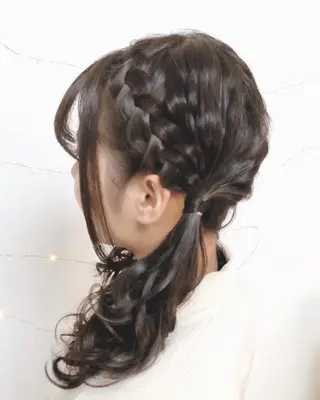 ヘアアレンジ 新宿ヘアセットメイク Asa-mのヘアスタイル