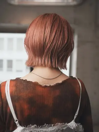 ショート カラー hina💟 透明感カラーのヘアスタイル