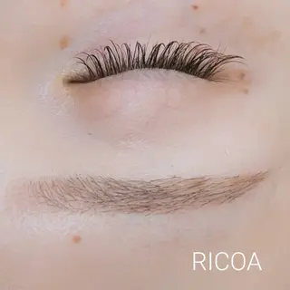 アイブロウ RICOA 酒井のマツエク・マツパデザイン