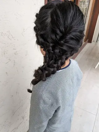 ヘアアレンジ 中谷　千鶴 ◎ブリーチカラー得意のヘアスタイル
