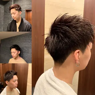 ショート ガンバレ原田 航海のヘアスタイル