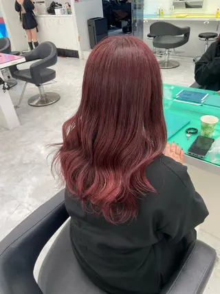 カラー ️🩷ハイトーン特化 RYUGA️🩵のヘアスタイル