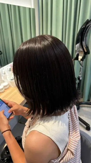 カラー りあの🎀 /暖色カラー🍒のヘアスタイル